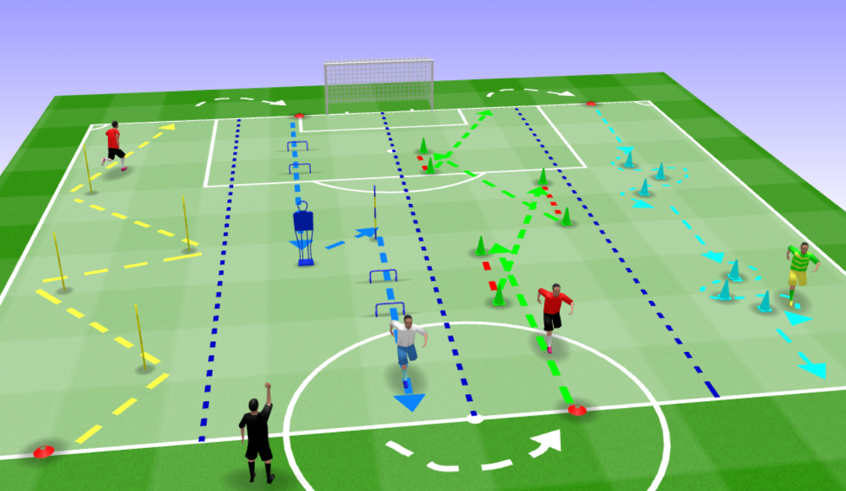 PDF 60 EJERCICIOS INTERMITENTES PARA DESARROLLAR LA RESISTENCIA (POTENCIA) EN FÚTBOL