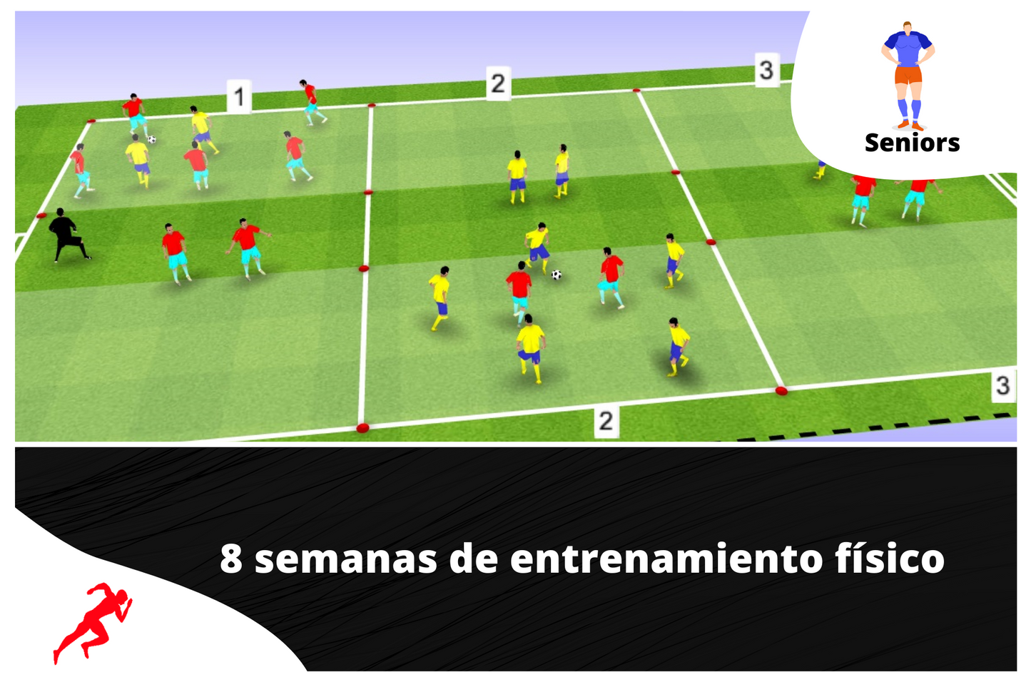 2 CYCLES OF "100% BALL" PHYSICAL TRAINING