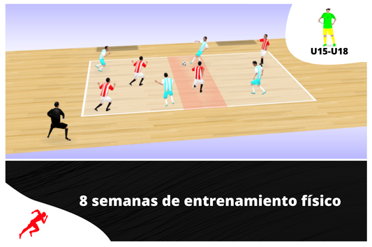 2 CICLOS DE ENTRENAMIENTO FÍSICO EN FUTBÓL SALA ESPECIAL "RESISTENCIA" U14 - U18
